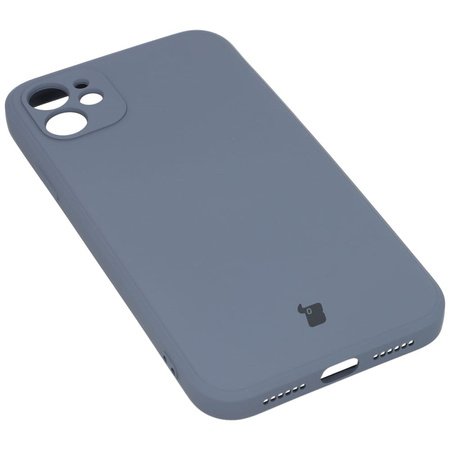 Etui Bizon Case Silicone do Apple iPhone 11, szare