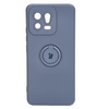 Etui Bizon Case Silicone Ring Sq do Xiaomi 13, szare