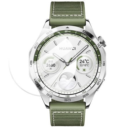 Szkło hartowane Bizon Glass Watch Clear do Huawei Watch GT 4 46 mm