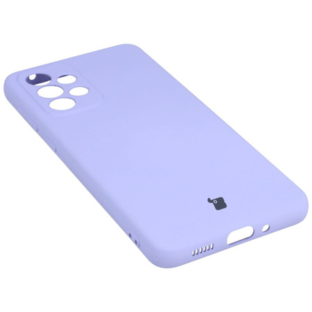 Etui Bizon Case Silicone do Galaxy A53 5G, jasnofioletowe