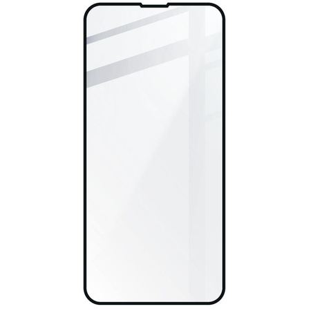 Szkło hartowane Bizon Glass Edge - 2 sztuki + ochrona na obiektyw, iPhone 13 Pro, czarne