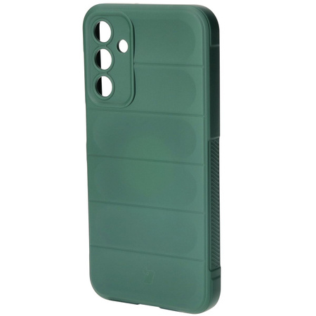 Pancerne etui Bizon Case Tur do Samsung Galaxy M15 5G, ciemnozielone