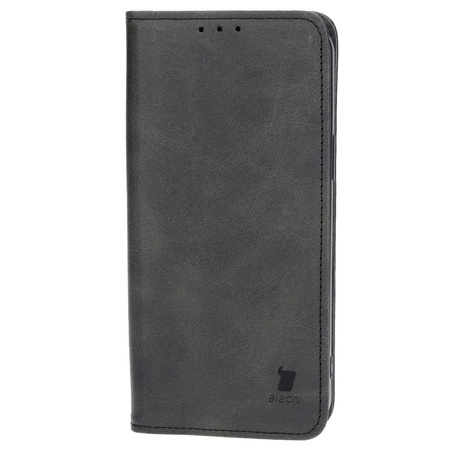 Etui z klapką Bizon Case Pocket Pro do iPhone 15 Plus, czarne