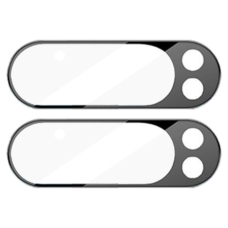 Szkło na aparat Bizon Glass Silk Lens do Pixel 9 Pro XL, 2 sztuki