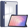 Etui z klapką Bizon Case Tab Clear Matt do Galaxy Tab S11, granatowe
