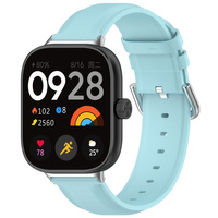 Pasek Bizon Strap Watch Casual do Xiaomi Redmi Watch 5/4 / Smart Band 9/8 Pro, błękitny