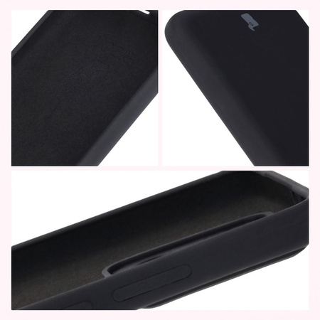 Silikonowe etui Bizon Soft Case do Xiaomi 14T Pro, czarne