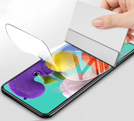 Folia hydrożelowa na ekran Bizon Glass Hydrogel Front Duo do Galaxy A52s 5G, A52 4G/5G, 2 sztuki