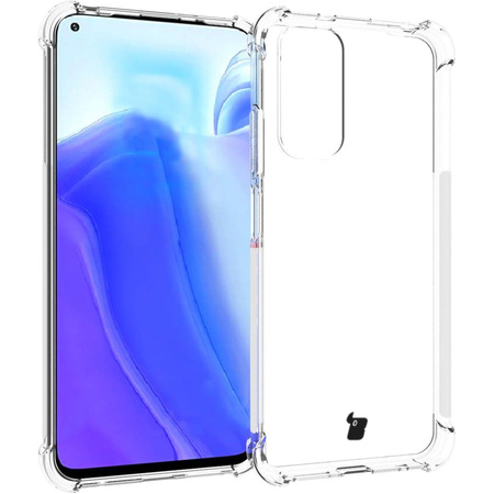 Etui + 2x szkło + obiektyw Bizon Case Clear Pack Xiaomi do Redmi Note 11S 4G, przezroczyste