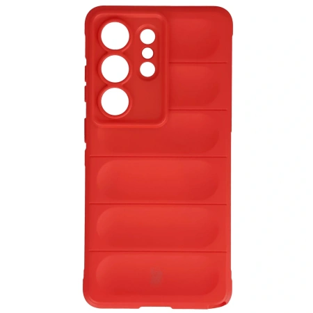 Pancerne etui Bizon Case Tur do Galaxy S26 Ultra, czerwone