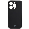 Etui Bizon Case Silicone do iPhone 15 Pro, czarne