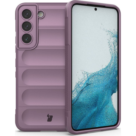 Pancerne etui Bizon Case Tur do Galaxy S22, jasnofioletowe