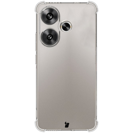 Etui + 2x szkło Bizon Case Clear Pack do Xiaomi Poco F6, przezroczyste