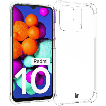 Etui + 2x szkło + obiektyw Bizon Case Clear Pack do Xiaomi Poco C40/Redmi 10C, przezroczyste