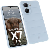 Pancerne etui Bizon Case Tur do Xiaomi Poco X7 Pro, jasnoniebieskie