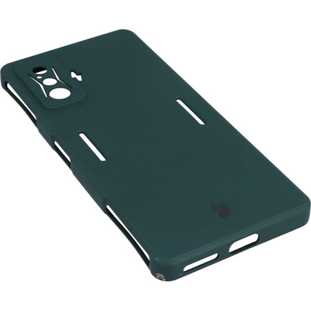 Etui Bizon Case Silicone do Xiaomi Poco F4 GT, ciemnozielone
