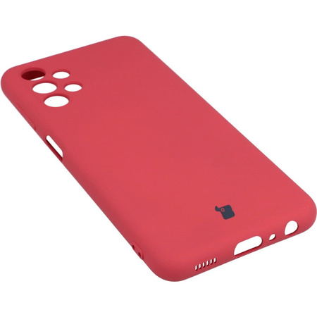 Etui Bizon Case Silicone do Galaxy A13 4G, ciemny róż