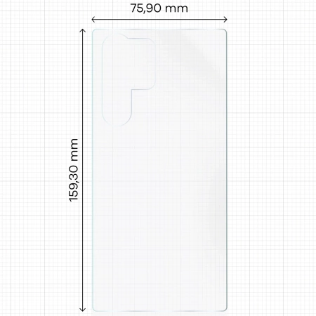 Folia hydrożelowa na tył Bizon Glass Hydrogel do Galaxy S23 Ultra, 1 sztuka