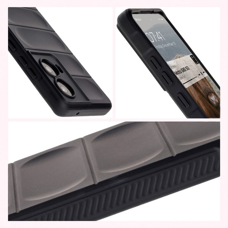 Pancerne etui Bizon Case Tur do Motorola Moto G85 5G, czarne