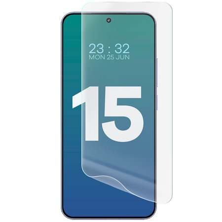 Folia hydrożelowa na ekran Bizon Glass Hydrogel Front Duo do Xiaomi 15, 2 sztuki