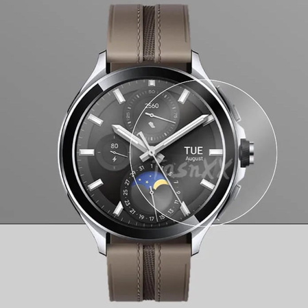 Folia hydrożelowa na ekran Bizon Glass Watch Hydrogel Duo do Xiaomi Watch 2 Pro, 2 sztuki