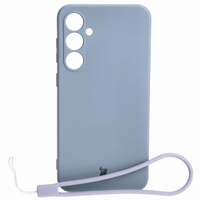 Etui Bizon Case Silicone do Samsung Galaxy S23 FE, szare