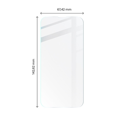 3x Szkło + szybka na aparat BIZON do iPhone 14