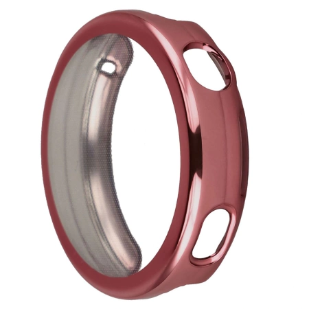 Etui z osłoną ekranu Bizon Case Watch Felipe do Huawei Watch GT6 41 mm, różowe