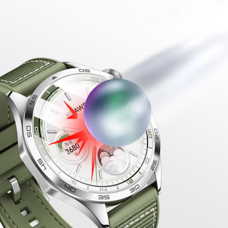 Szkło hartowane Bizon Glass Watch Clear do Huawei Watch GT 4 46 mm