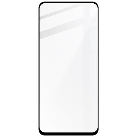 2x Szkło hartowane z ramką + szybka na aparat Bizon Edge 2 Pack do Realme 12/12x