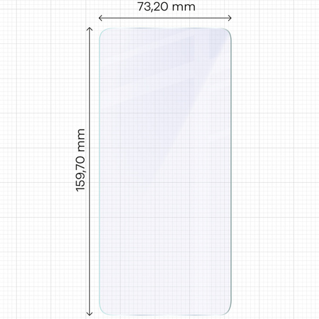 Elastyczne szkło hybrydowe Bizon Glass Mule do Galaxy A16 4G/5G