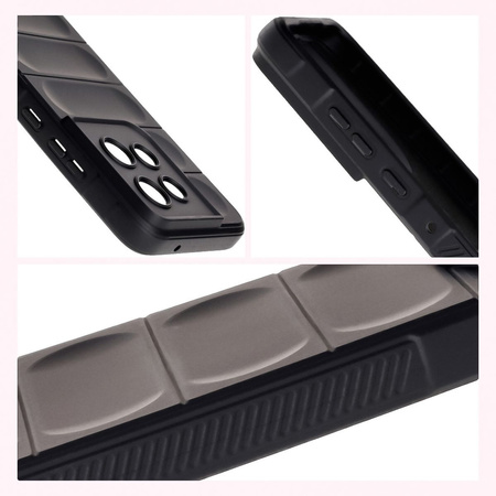 Pancerne etui Bizon Case Tur do Motorola Edge 50 Neo/60 Neo, czarne