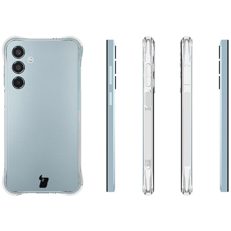 Elastyczne etui Bizon Case Salpa do Galaxy M35 5G, przezroczyste