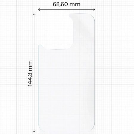 Folia hydrożelowa na tył Bizon Glass Hydrogel Back do iPhone 14 Pro, 1 sztuka