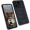 Pancerne etui Bizon Case Tur do Xiaomi Poco F6 Pro, czarne