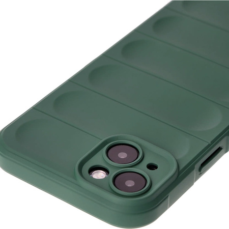 Pancerne etui Bizon Case Tur do iPhone 15 Plus, ciemnozielone