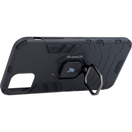 Etui Bizon Case Armor Ring do iPhone 11 Pro Max, czarne