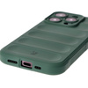 Pancerne etui Bizon Case Tur do iPhone 15 Pro, ciemnozielone