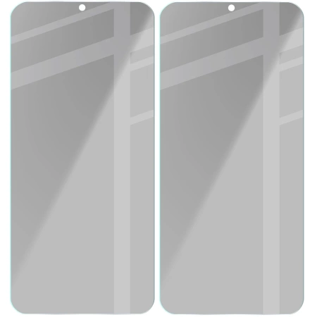 Prywatyzujące szkło hartowane Bizon Glass Clear Shadow Duo do Galaxy S25 Plus / S24 Plus, przyciemniane, 2 sztuki