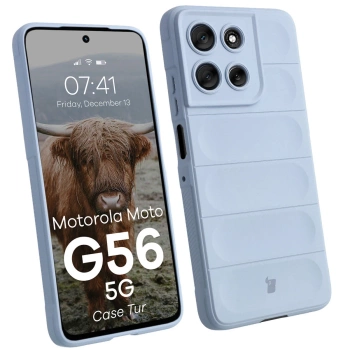 Pancerne etui Bizon Case Tur do Motorola Moto G56 5G, jasnoniebieskie