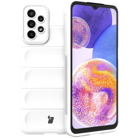 Pancerne etui Bizon Case Tur do Galaxy A23 4G / 5G, białe