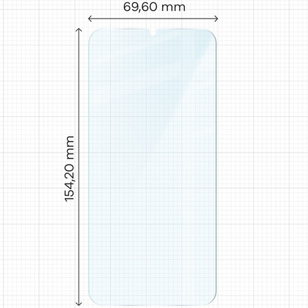 Szkło hartowane Bizon Glass Clear 2 do Galaxy A15 4G/5G, Galaxy A25 5G/M15 5G
