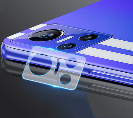 Szkło hartowane Bizon Glass Edge - 2 sztuki + ochrona na obiektyw, Realme GT Neo 3