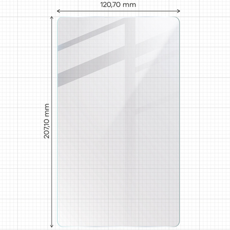 Szkło hartowane do tabletu Bizon Glass Tab Clear do Xiaomi Redmi Pad SE 8.7, 2 sztuki