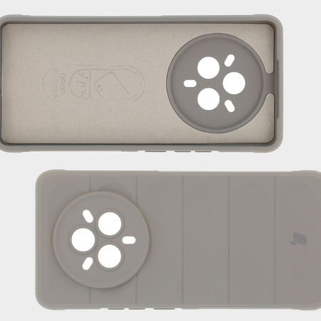 Pancerne etui Bizon Case Tur do Realme 14 Pro 5G, jasnoszare