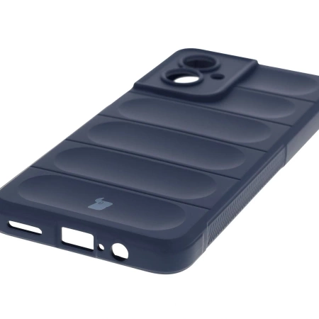 Pancerne etui Bizon Case Tur do Motorola Moto G55 5G, granatowe