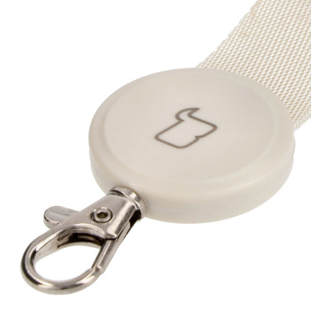 Smyczka do telefonu Bizon Accessories Leash Dragonfly, beżowa