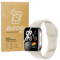 Folia hydrożelowa na ekran Bizon Glass Watch Hydrogel Duo do Xiaomi Redmi Watch 3, 2 sztuki