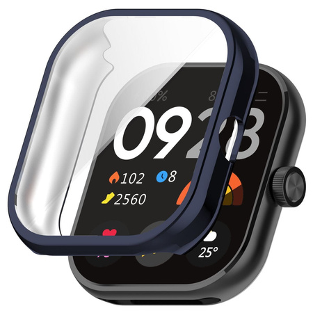 Etui Bizon Case Watch Felipe do Xiaomi Redmi Watch 4, niebieskie