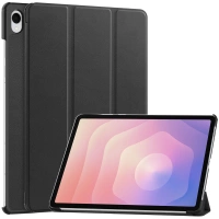 Etui z klapką Bizon Case Tab Croc do Galaxy Tab S11, czarne